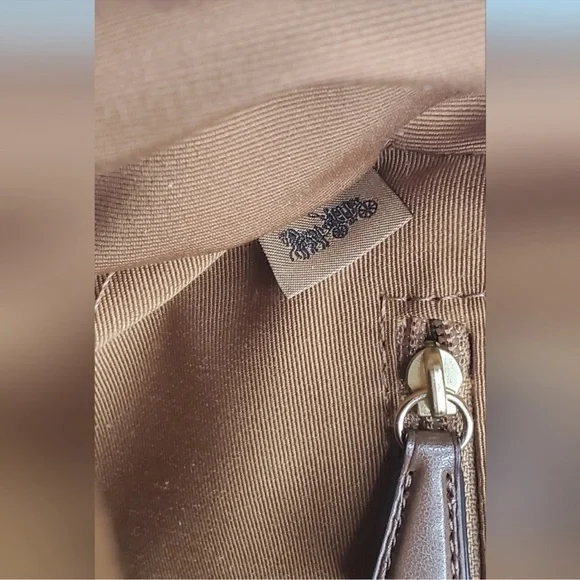 NWOT Coach Charlie Cream Backpack - Picture 7 of 11